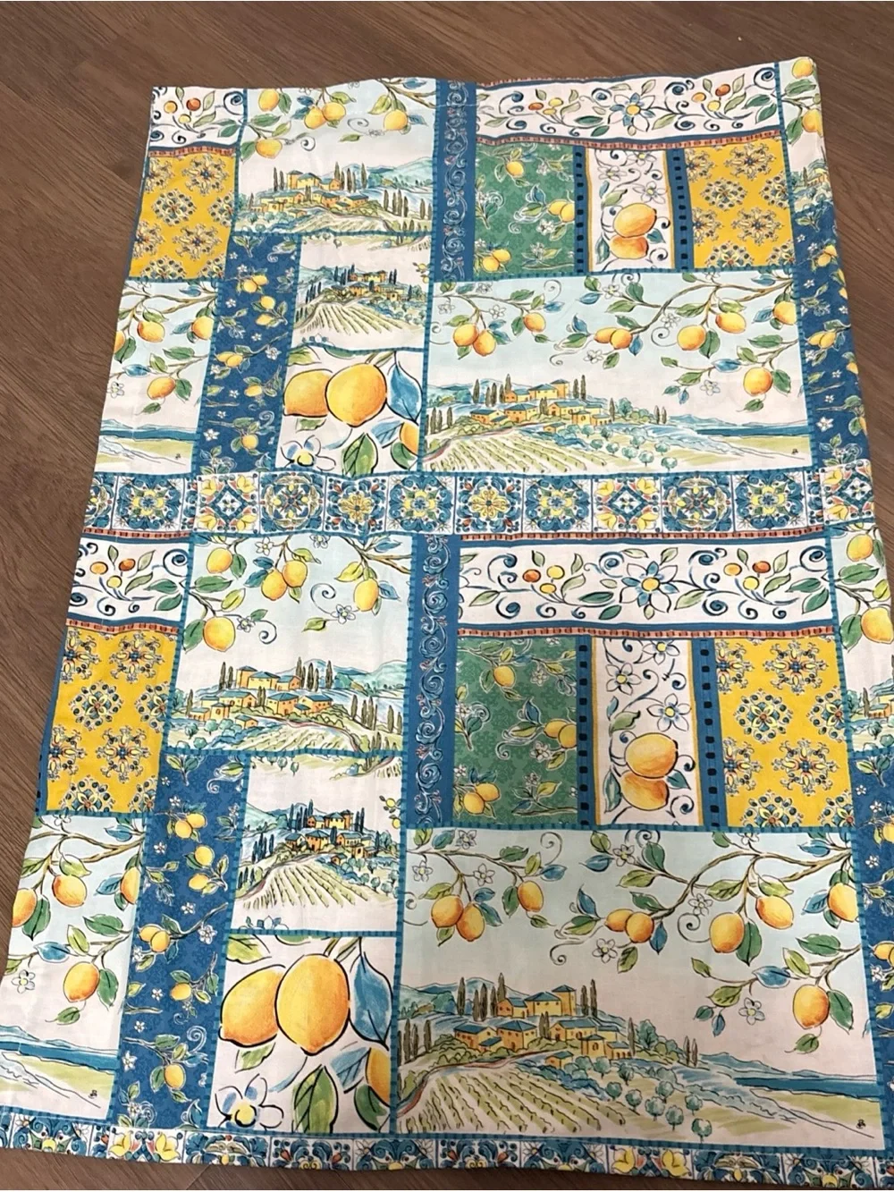 handmade lemon panel door curtain single panel new 45 wide x 29 length